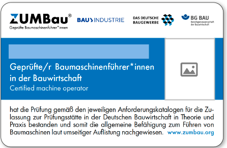 ZUMBau-Führerschein